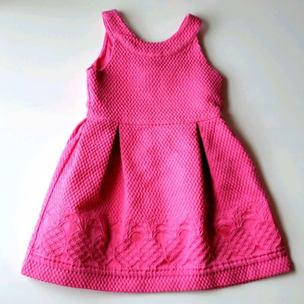 Janie and Jack girls size 4 pink dress